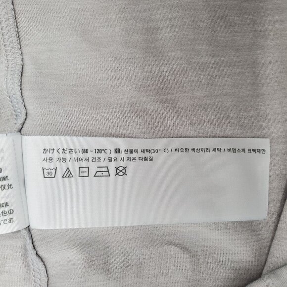 Abercrombie & Fitch Men's Air Knit Contrast Raglan Long Sleeve T-Shirt Small - Picture 6 of 11